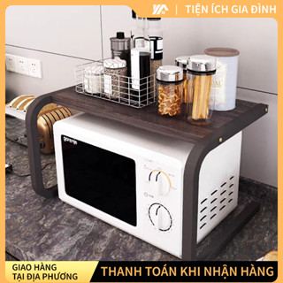 Kệ Lò Vi Sóng Gía Để Lò Nướng Tích Hợp Đựng Gia Vị Dụng Cụ Nhà Bếp Đa Năng Tiện Lợi Thông Minh