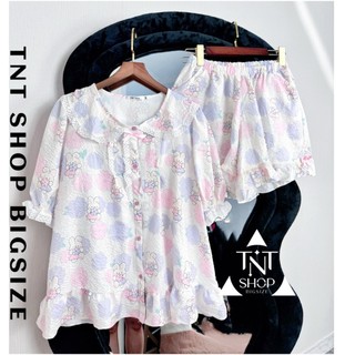 ĐỒ BỘ BIGSIZE CỔ SEN  [TNT SHOP BIGSIZE 60KG 90KG]