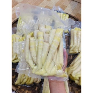 Măng rừng luộc ngọt, ngon mời khách