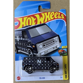Xe mô hình Hot Wheels 70s Super Van