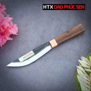 Dao gọt quả nhíp xe cán gỗ m15ddlc htx dao phúc sen 15cm