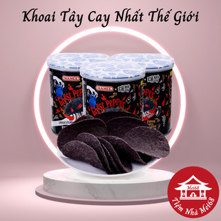 Khoai Tây Ma Siêu Cay - Khoai Tây Chiên Cay Nhất Thế Giới - Khoai Tây Ghost Pepper - Hộp 45g - tiemnhamei68