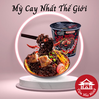 Mỳ Cay Hàn Quốc Ghost Pepper Cay Nhất Thế Giới - Mì Gà Cay Nhất 1st - Hộp 80G - tiemnhamei68