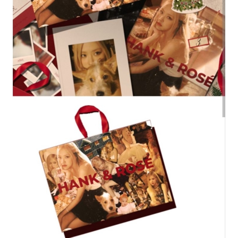 Album Hank and Rosé BlackPink 2024 season's greetings