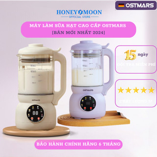 (Mẫu mới nhất 2024) Máy làm sữa hạt Ostmars  - Bản tiếng việt dung tích 1100ml