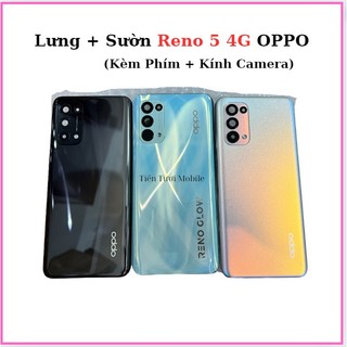 Vỏ lưng + sườn reno 5 4g oppo