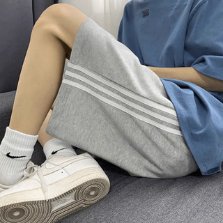 Xả kho quần short 3 sọc nam nữ thời trang thể thao thun nỉ