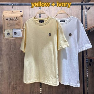 [ CHÍNH HÃNG ] SET 2 ÁO WHOAU BASIC UNISEX HÀN QUỐC