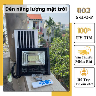 Đèn năng lượng mặt trời công suất 1500w-chống nước IP 69-thời gian chiếu sáng 6-8 tiếng-có điều khiển đi kèm-m30-002
