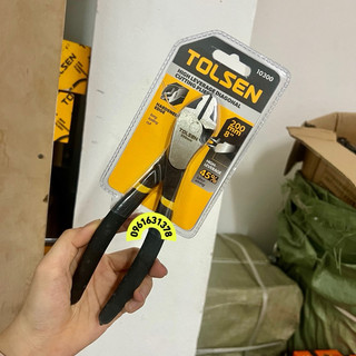 Kìm cắt cáp điện, kềm cắt dây cáp Tolsen 10299 10300 kích thước 7in 8in 180mm 200mm cắt được các vật cứng Chính hãng