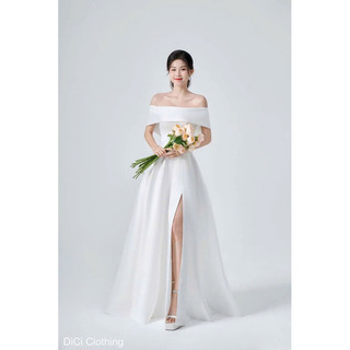Đầm maxi dự tiệc mặc cưới được 5 kiểu TRIPBLE T DRESS - size S/M/L - MS158Y