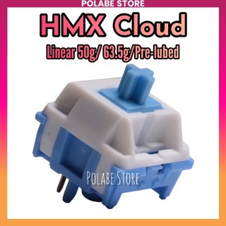 HMX Cloud Linear Switch bàn phím cơ HMX Switch Prelube mượt Polabe Store