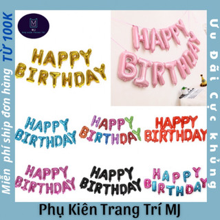 Set bóng happybirth day -trang trí tiệc sinh nhật ,tổ chức sinh nhật hpbd
