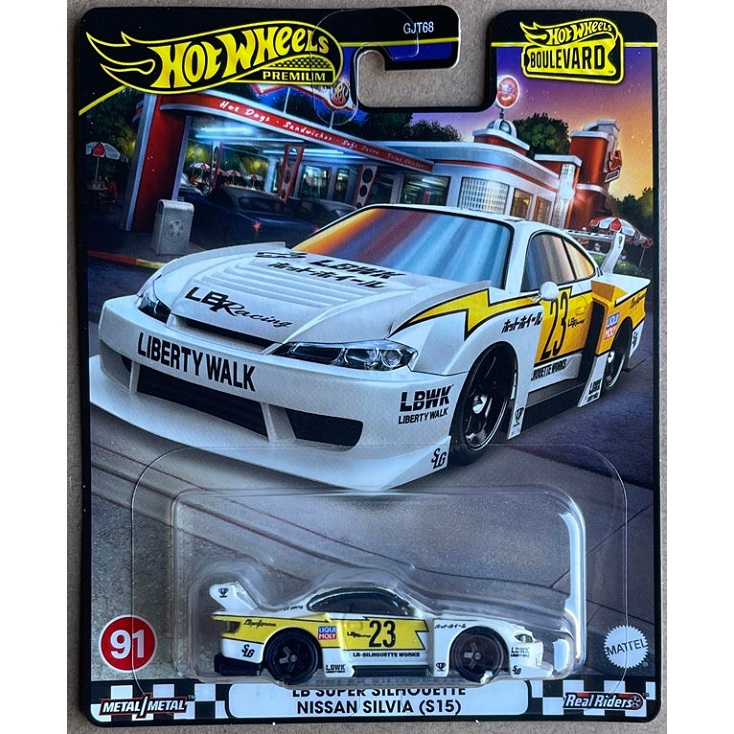 Siêu xe mô hình Hot Wheels Boulevard LB Liberty Walk Super Silhouette Nissan Silvia (S15)