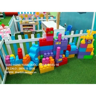 Bộ đồ chơi xếp hình kích thước lớn cho bé
