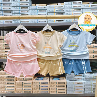 Bộ quần áo cộc tay cho bé hãng Goodmama