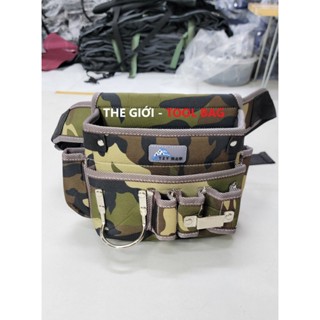 Túi Đựng Đồ Nghề Đeo Hông TZY -T03 , May Bố Ép Muoss Dầy Dặn Chịu Tải Tốt