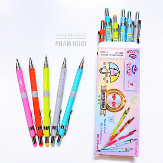 Cây bút chì bấm 2b gstar mp-07 ngòi 0.5mm màu sắc dễ thương dành cho học sinh