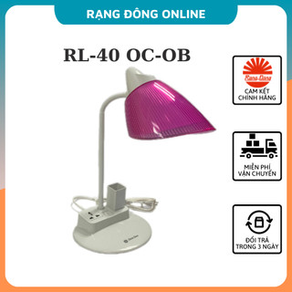 Đèn học rạng đông 8w để bàn chống cận thị bảo vệ mắt cho bé model: rd-rl-40 8w