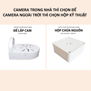 Chân đế hoặc hộp kỹ thuật chuyên dụng cho Camera imou, ezviz, yoosee