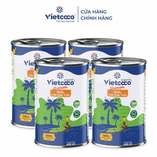Nước cốt dừa tươi Organic Vietcoco (400ml)