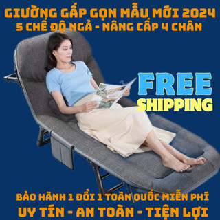 Giường ngủ văn phòng Có Đệm gấp gọn , Giường xếp thông minh,Giường ngủ trưa khung thép tĩnh điện