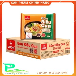 Bún riêu cua VIFON thùng 30 gói
