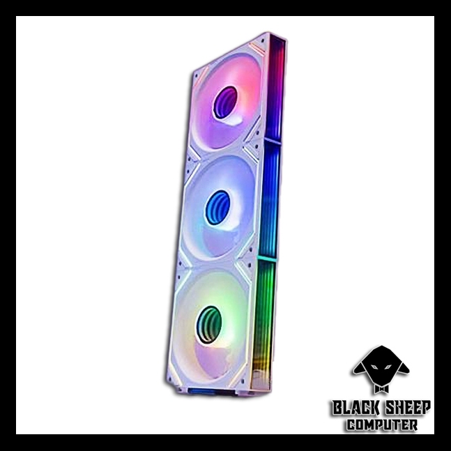 Quạt Fan LEOPARD V2 WHITE - SYNC MAIN 3PIN 5V TẶNG KÈM CABLE ( Không gắn nguồn hoặc cần Hub 3Pin 5v 