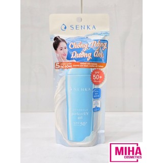 Gel Sữa Chống Nắng SENKA Perfect UV Gel N SPF50+ PA++++ 80ml Nhật Bản