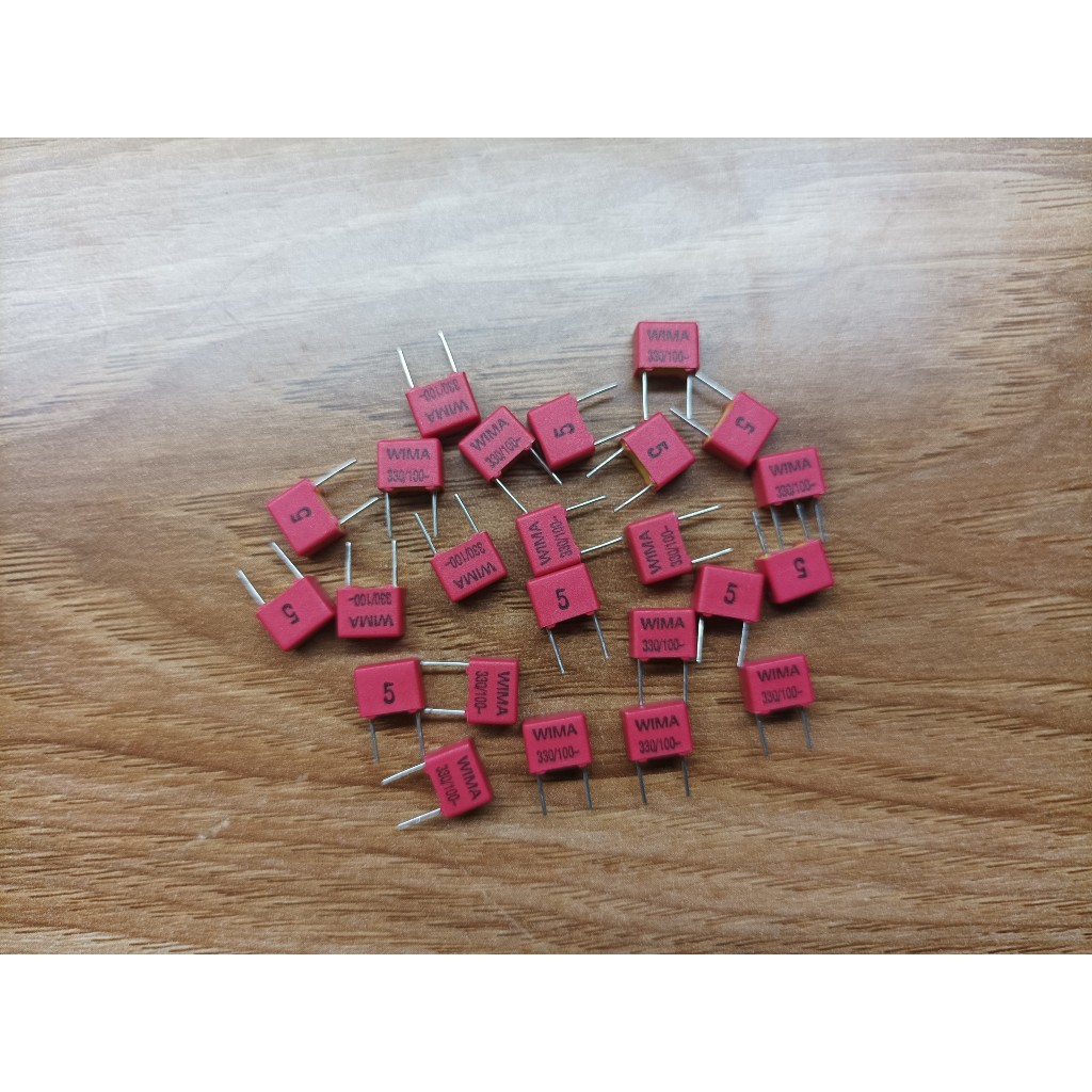 Tụ Wima FKP2  330pF 331 - 100v