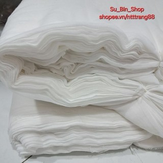 Vải gạc xô may khăn sữa em bé, khổ vải 90cm hàng loại 1