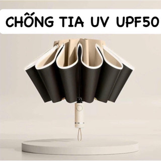 Ô Gấp Ngược Thông Minh Chắc Chắn Tự Động Bật Có Phản Quang An Toàn Đi Trời Tối