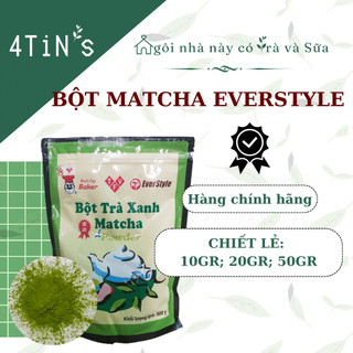 Bột Matcha Everstyle - Matcha Latte hoặc làm Bánh Matcha Chiết Lẻ