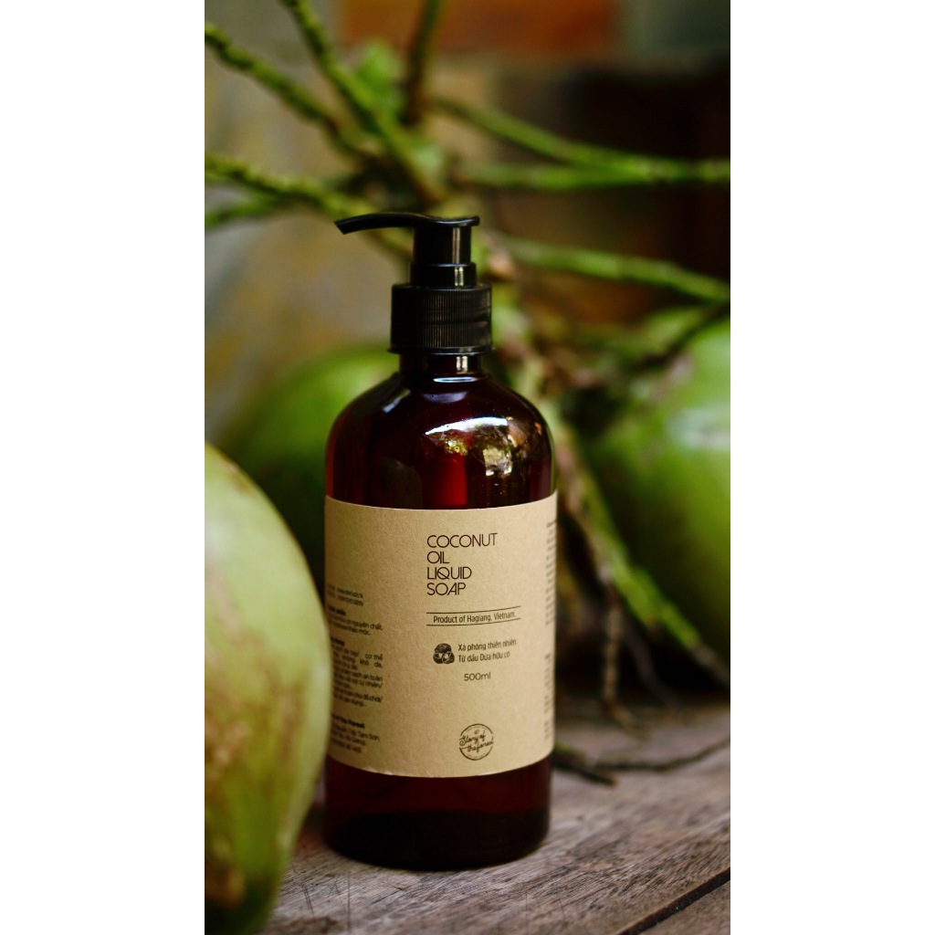 XÀ PHÒNG LIQUID TỪ DẦU DỪA HỮU CƠ