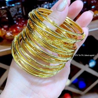 Vòng tay tròn trơn hàng cao cấp