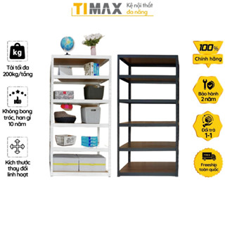 Kệ để đồ đa năng 6 tầng TIMAX, Thép cường lực POSCO siêu dàychắc chắn, Sơn tĩnh điện 3 lớp siêu bền