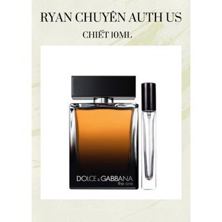 Mẫu thử 10ml - nước hoa nam dolce & gabbana d&g the one for men edp 10ml