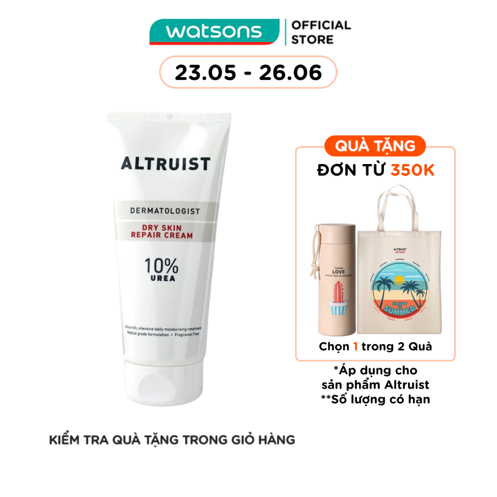 Kem Dưỡng Ẩm Altruist Dành Cho Da Khô Dry Skin Repair Cream 200ml