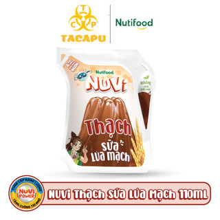 Nuvi jelly thạch đào/ thạch nho/ thạch lúa mạch nuvi power túi 110ml - thương hiệu nutifood - tacapu