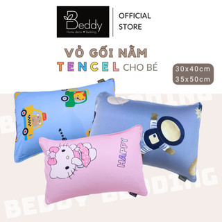 Vỏ gối nằm beddy home decor . bedding lụa tencel cho bé size 30x40cm ,35x50cm