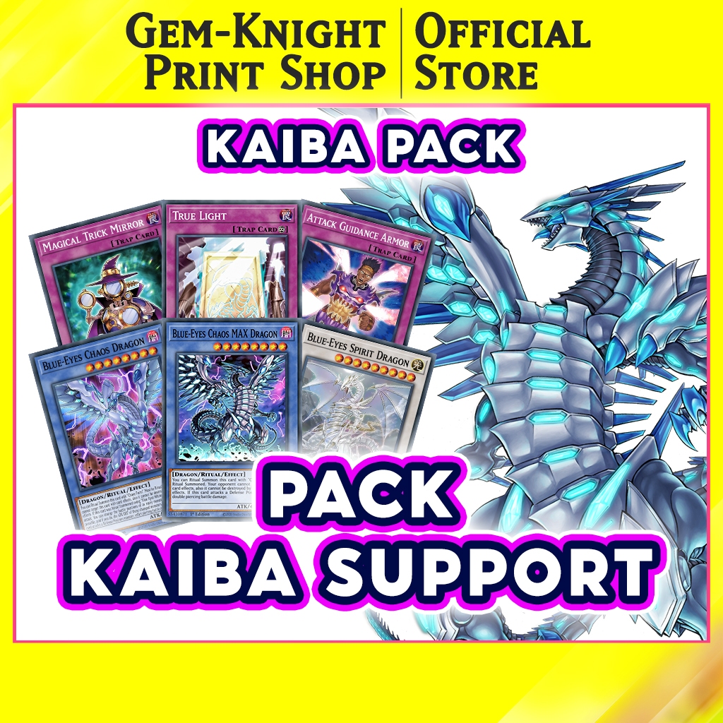 [Bài In] Bộ bài Yugioh - Kaiba Support - Pack 1