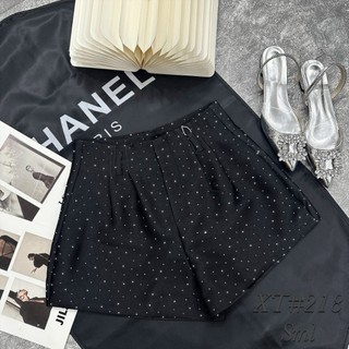Quần short tacta bồng ly cạp cao