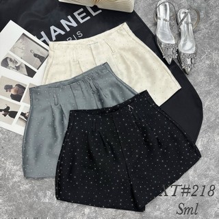 Quần short tacta bồng ly cạp cao