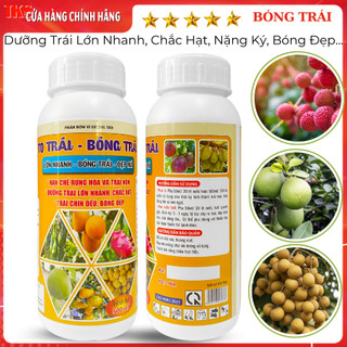 Bóng trái phân bón lá dưỡng trái lớn nhanh, chín đều, bóng trái - chai 500 ml