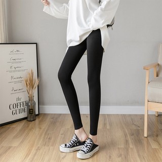 [Big size- 70kg]Quần legging cạp cao, Quần legging Zara nâng mông dáng dài có túi sau vải cotton co giãn Mia Shore