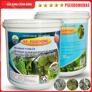 PSEUDOMONAS Chế Phẩm Trừ Bệnh Héo Xanh, Vàng Lá,Thối Thân Xì Mủ - Xô 2kg