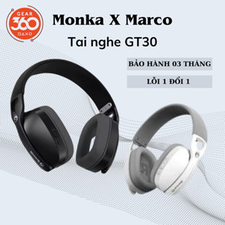 Tai nghe Gaming Monka x Marco GT30 không dây, 3 chế độ kết nối, cách âm chống ồn tốt