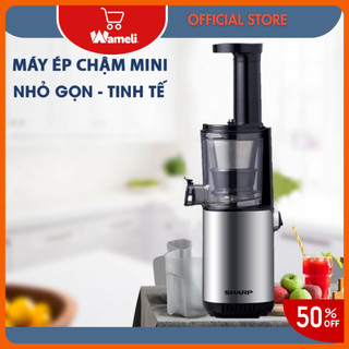 Máy ép chậm mini KS-166,167, Máy ép trái cấy Sharp chính hãng, Máy ép chậm mini nhỏ gọn