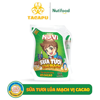 Nuvi sữa chua uống nuvi power túi 110ml - thương hiệu nutifood - tacapu