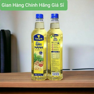 Combo 2 Dầu đậu nành Tường An 100% nguyên chất chai 1 lít